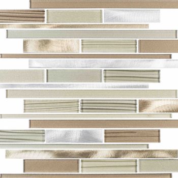 MVG229 Aluglass Beige Mix Stagger