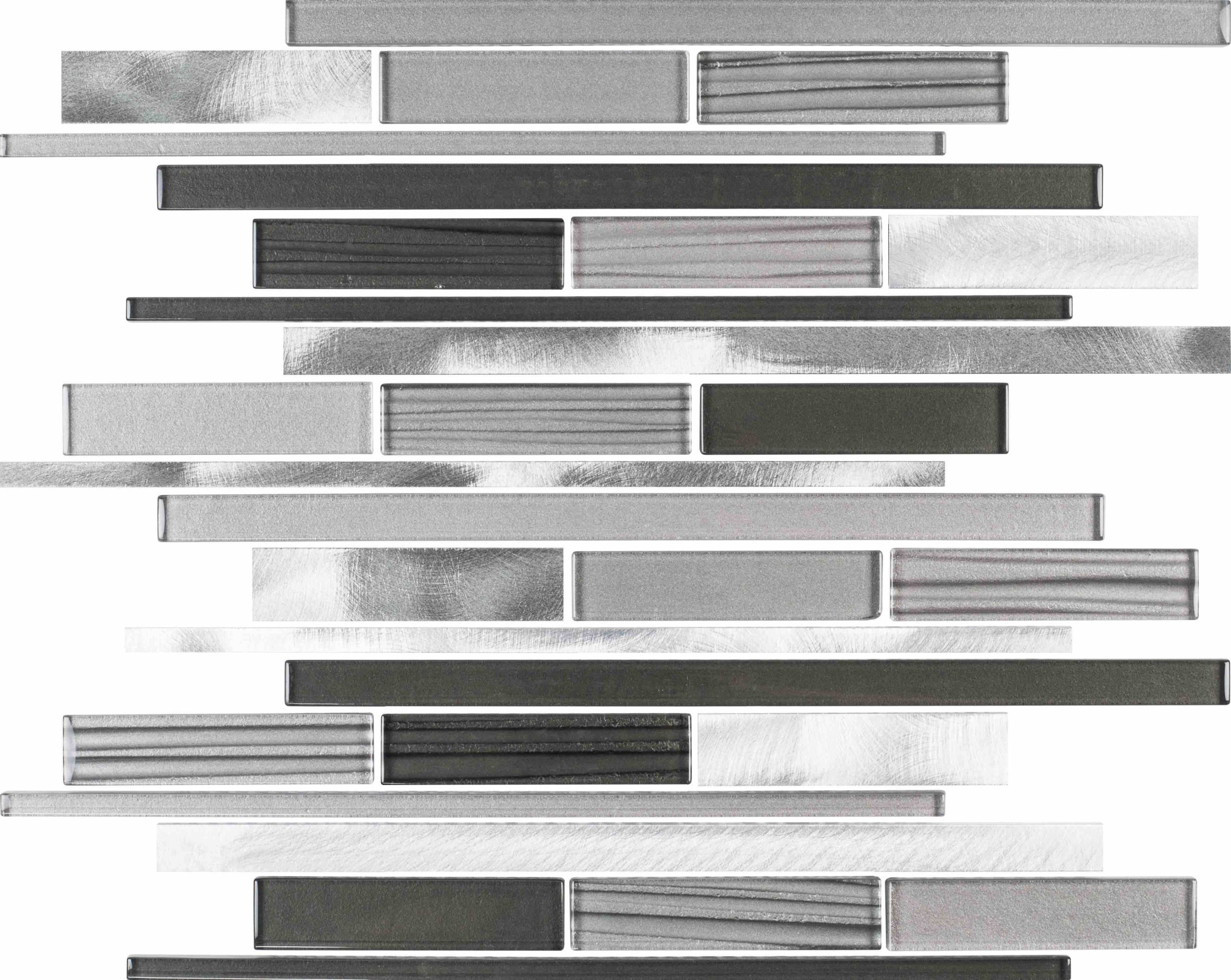 MVG233 Aluglass Grey Mix Stagger