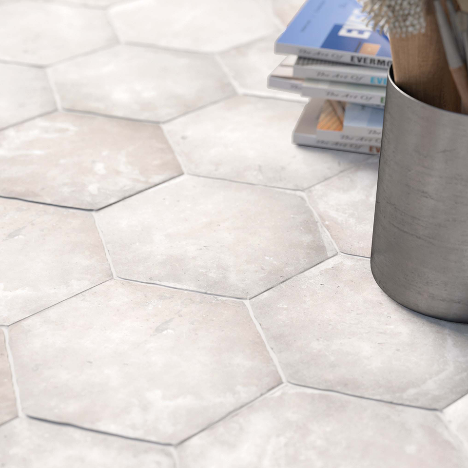 Hexa Cottage White Slider